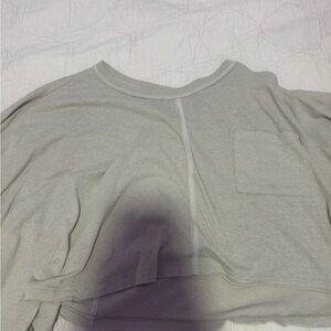 Altar'd State Gray Crop Top